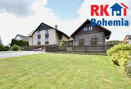 Prodej rodinného domu 324 m², pozemku 789 m² a roubenky 44 m² - RD a roubenka