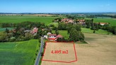 Prodej pozemku 4.405 m2 pro výstavbu rodinných domů v Horních Jelčanech, části obce Bečváry